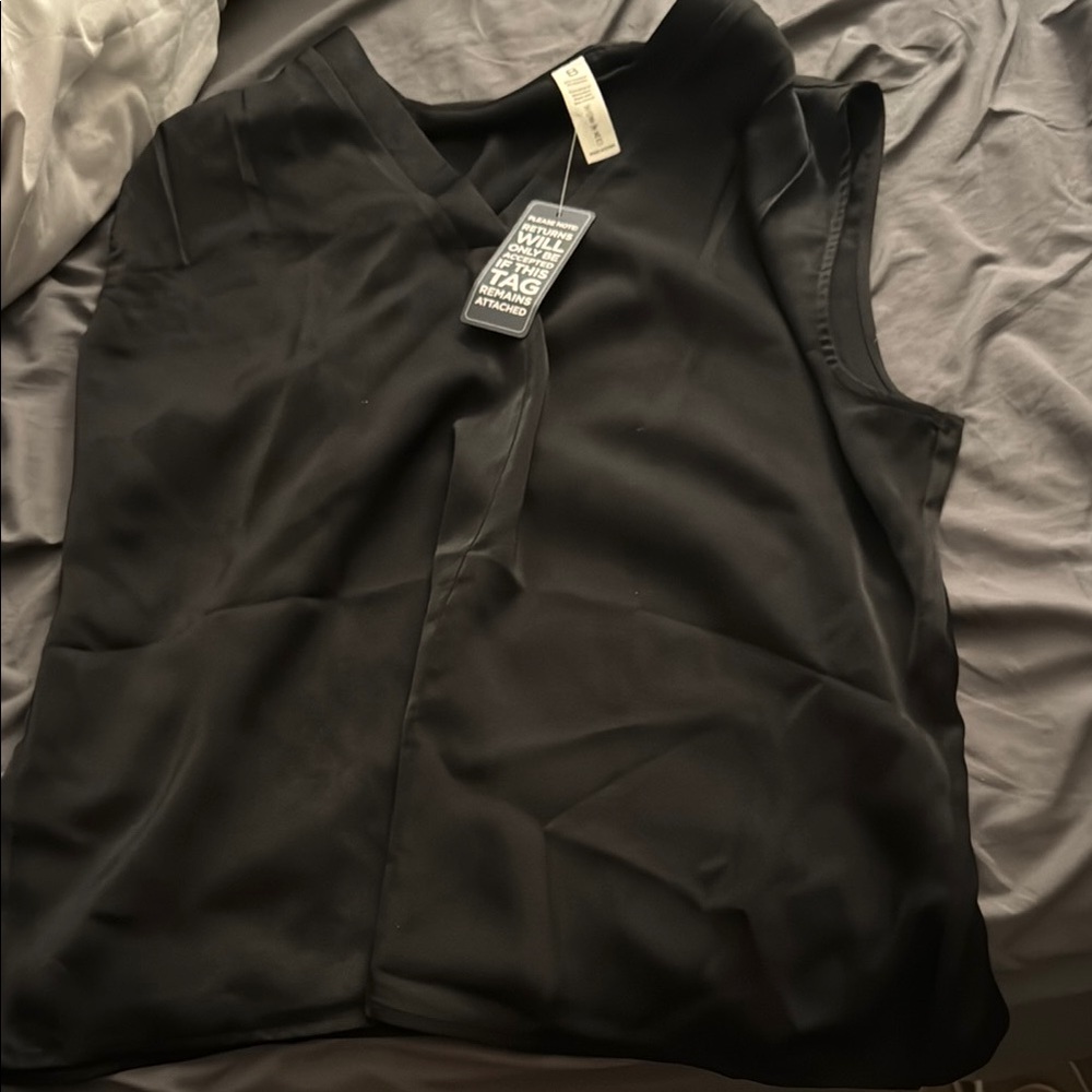 Black Sleeveless Top